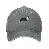 Cardigan Welsh Corgi  Baseball Cap Cotton Adjustable Unisex Casual Outdoor Fashion Hat 1pc
