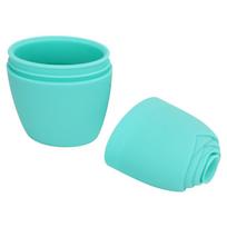 Silicone Ice Face Roller Face Massager Cube for Neck & Eyes Green