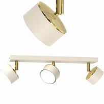 Plafon sufitowy reflektor ecru beż gx53 polska lampa nowoczesna 3-pkt