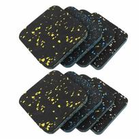 8pcs Anti-Slip Treadmill Mats High Density Floor Protection Mats Anti Vibration Pads  Home Gym 8pcs
