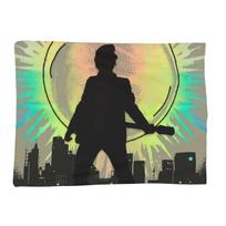 A-Alex Turner A-Arctics Monkeys Music Tour Blankets Soft Warm Flannel Throw Blanket Bedspread for Bed Living room Picnic Travel Size: 75*100cm, Weight: 230 GSM