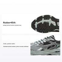 Mizuno Racer V2 Patogus audinys Sintetinė oda Smūgius sugeriantis Atsparus dilimui Kvėpuojantis Lengvas Žemas aulas Bėgimo batai D1GH250601 36.5
