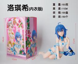 12CM Anime Mushoku Tensei ~Isekai Ittara Honki Dasu~ Figure Roxy Migurdia Sitting Position Anime Model Toys Gifts Collection PVC With box