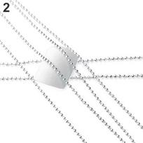 5m Karoliukų Linijos Grandinėlė Akriliniam Nagų Dailei 3D Netikriems Antgaliams DIY Dekoravimas Manikiūras sidabras