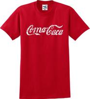 Coma-Caca (Eat Poop) Parody Distressed Funny Unisex T shirt (S-5X) S