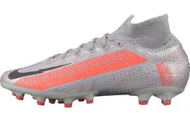 Nike Mercurial Superfly 7 Elite Ag Pro 'Metallic Grey Crimson' AT7892-906 41