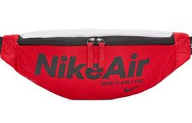 Nike Heritage Polyester Fanny Pack Regular Unisex University Red CT5226-657