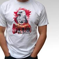 Polska Walczaca koszulka Patriotyczna Poland kids boys T-Shirt flag koszulki Polski 1994 140