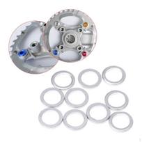 10Pcs Bike Aluminum Replacement Chainring Spacer Shim Washer Gasket