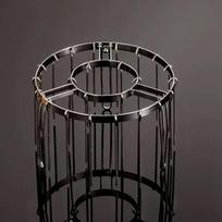 304 Stainless Steel Folding Air Fryer Grill Rack 24/28 Skewer Square/Round Air Fryer Grill Bracket Vertical