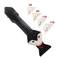 Pro 3 In1 Silicone Remover Caulk Finisher Sealant Smooth Scraper Grout Tool Kit Metal head