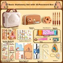 Stationery Set, Capybara Box, Planner, Back-To, Birthday, School Supplies, Pencil Case, Blind Box, High-Quality for Female  Students