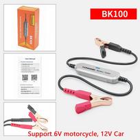 KONNWEI BK200 Battery Tester Bluetooth 5.0 Car Motorcycle Truck 6V 12V 24V Battery Analyzer 2000 CCA Charging Cranking Test Tool KONNWEI BK100 Sliver