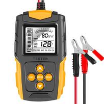 12V 24V Car Battery Tester LCD Digital Vehicle Cranking Charging Scanner Diagnostic Battery Measurement Analyzer geltona