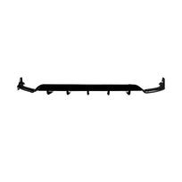 Rear Bumper Diffuser Lip For Volkswagen VW Tiguan MK2.5 R Line Rline 2021-23 Carbon Fiber Look/Gloss Black Tail Spoiler Splitter Gloss Black