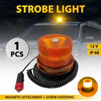 Car Truck Roof Top Warning Light Emergency LED Strobe Light Flashing Beacon With Magnetic Base For Security 12V Orange Amber Strobe Light