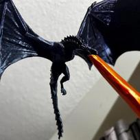 Dragon Flame Book Nook Decoration Creative Funny Spray Fire Dragon Bookshelf Ornament Halloween Birthday Gift Home Decoration 1PCS