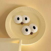 Shoe for Clog Shoes - Detachable 3D Big Eye Decorations, Cute Shoe Accessories, Set of 5 One Size