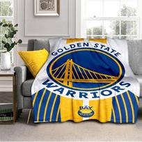 Golden State Warriors Poster Blanket Outdoor Flannel Blanket for Camping, Hiking, Garden Parties, Picnic Essentials,gift for family and friends 75x90cm