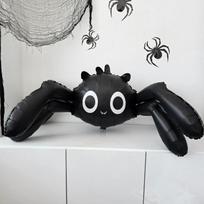 Halloween 3D Black Spider Balloon Ghost Festival Party Decorations Trick Toy Balloon Halloween Party Supplies Inflatable Ballon juoda