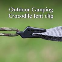 10Pcs Outdoor Tarpaulin Clips Camping Tents Awning Wind Rope Clamp Equipment Plastic Clip Buckle Fixed Jaw Grip Hook Accessories juoda
