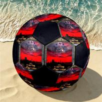 1pc Bayern Munich Crest Standard Size 5 Soccer ball, Durable game Soccer Ball for School Park Training & Daily Entertainment zq71418 Size 5