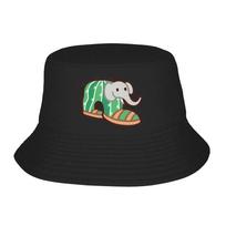 New Bucket Hat Brr Brr Patapim Italian Brainrot Meme Panama Hats Unisex Women Cotton FisherUnisex Caps Reversible FisherUnisex Hats One Size