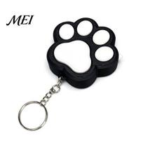 Decompression Gift for Her Panda Paw Clicker Keychain, Cute Stress Relief Fidget Toy Bag Soft Silicone Key Ring Car, Couple Hanging Ornament, Creative