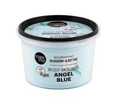 Organik shop nawilżający mus do ciała angel blue jagoda i bawełna 250 ml