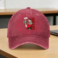 Invincibles Regent Of The Empire Washed Baseball Cap Casual Sun Hip Hop Hats Summer Unisex Unisex Outdoor Sports Snapback Cap One Size