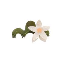 Forest Style Flower Hair Claw Hairpin Hair Grab Clip Retro Large Hair Clip  Hair Accessories balta