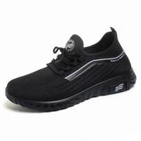 Breathable Shoes, Casual Shoes, Soft Sole, Anti-slip Sports Shoes, Lightweight and Comfortable Shoes 39 juoda