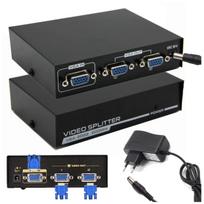 Splitter vga klonowanie obrazu 1x2 - 250mhz rozgałęziacz rozgałęźnik wideo