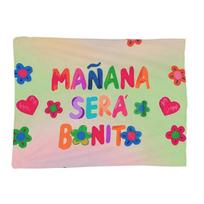 Manana Sera Bonito Colombian Music Singer Karol G Blanket Flannel Throw Blanket Bedding for Bed Living room Picnic Travel Home Size: 75*100cm, Weight: 230 GSM