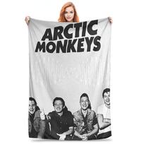 Arctic Monkeys Rock Band Blanket Multi-function Fleece Sofa Throw Blanket for Couch Bedding Outdoor Throws Bedspread Quilt Size: 75*100cm, Weight: 230 GSM