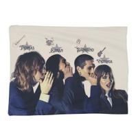 Damiano David Maneskin Music Band Photo Travel Blanket Soft Warm Flannel Throw Blanket Bedding for Bed Living room Picnic Travel Size: 75*100cm, Weight: 230 GSM