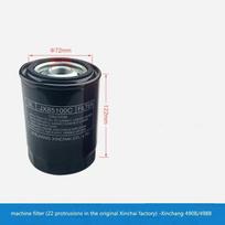 1 vnt. Kuro filtro JX85100C CX7085 krautuvo priedai variklio alyvos filtro elementas Xinchai 490B/498B