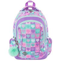 Mokyklinė kuprinė St.Right BR-26 Candy Hearts, 3 skyrių, 20 l