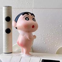 Voniaus kreidelė Shin Chan Mielas dekoras Vonios praustuvo aksesuarai Namų interjero detalės Aukštos klasės Mažas ir unikalus balta