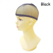 Unisex nailono nėriniuota plikio kepuraitė snood plaukų tinkliukas perukas kojinė juoda
