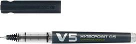 Pilot V5 Hi-tecpoint juodas tušinukas, 0.3 mm