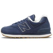 New Balance 574 Eclipse Gum Moteriški sportbačiai Mėlyni Auksiniai WL574LX2 43