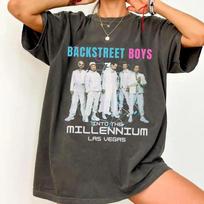 Backstreet Boys Into The Millennium Las Vegas 2026 MarškinėliaiAN67076 XXXXL