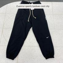 Nike Therma-Fit Men's Basketball Fleece-Lined Warm Sweatpants Sports Casual Cuffed Pants Ib1872 M