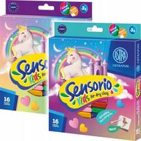 Astra Sensorio 16 spalvų minkštas modelinas vaikams