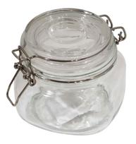 Stiklinis indas STIKLA 500ml su stikliniu dangteliu