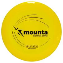 Diskgolfo diskas MOUNTA Distance Driver 174g Geltonas