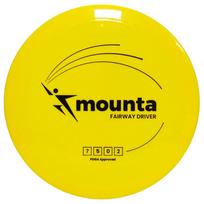 Diskgolfo diskas MOUNTA Fairway Driver 170g Geltonas