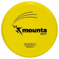 Diskgolfo diskas MOUNTA Putt 174g Geltonas