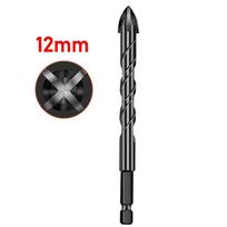 Triangle Drill Bit Cement Ceramic Drill Four-Blade 12mm